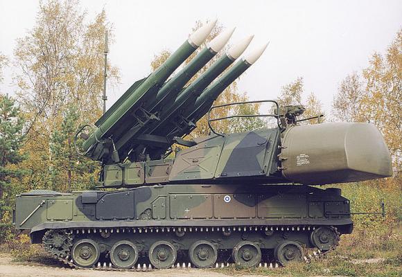 Бук М1-2 с ЗУР 9М317