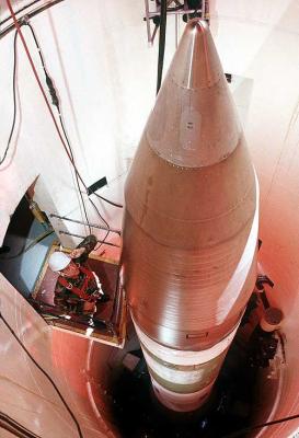 Ракета LGM-30F в шахте