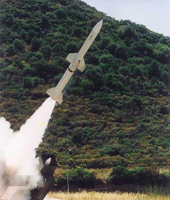 Пуск ракеты Aspide-2000
