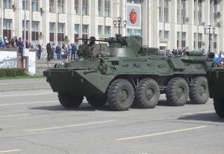 BTR-82A armoured personnel carrier