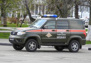Military Police vehicle
