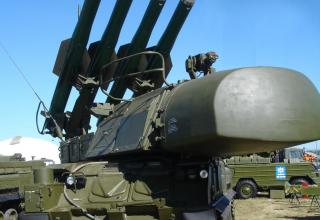 Anti-aircraft missile system Buk-M1-2 (Ural)