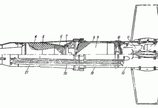 9M111 missile layout diagram