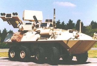 Anti-aircraft missile system LAV-AD 