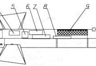 P-27 missile layout diagram