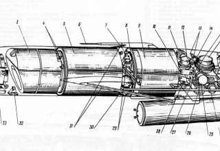 P-21 missile layout diagram