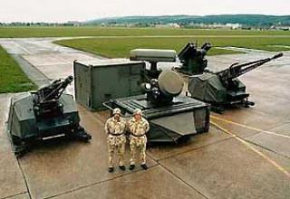 Skyshield-ADATS anti-aircraft missile and artillery system