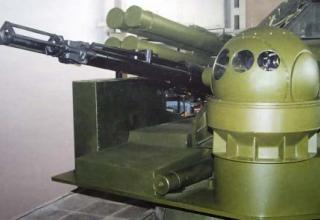 Anti-aircraft missile system 'Pine'.