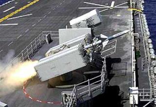 Sea Sparrow anti-aircraft missile system 